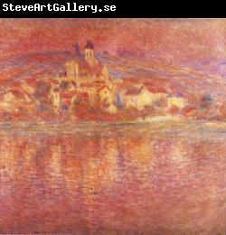Claude Monet Vetheuil Setting Sun